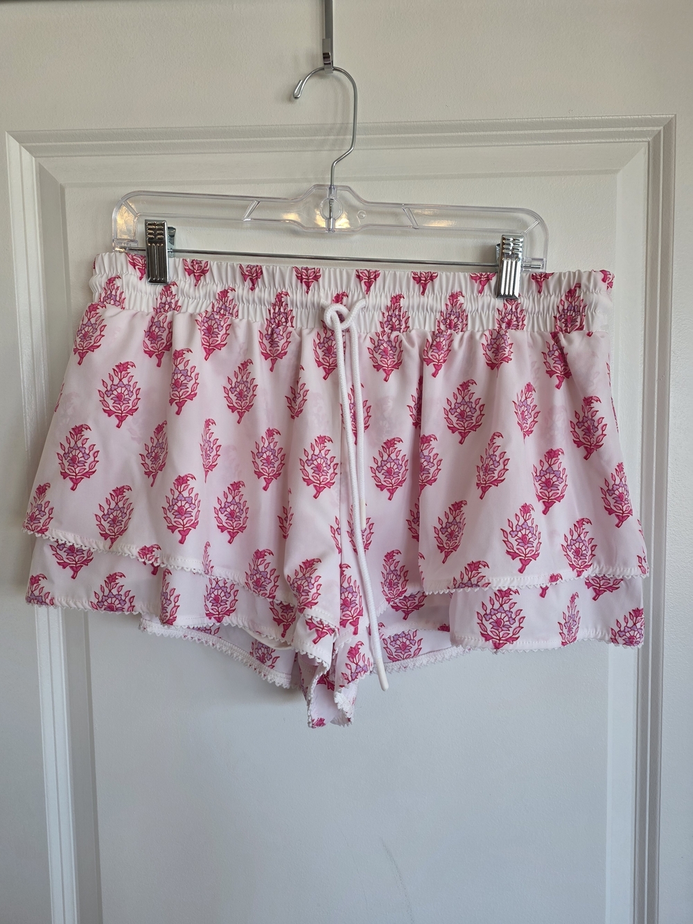 Roller Rabbit x Target Bouquet Drawstring Shorts in Pink